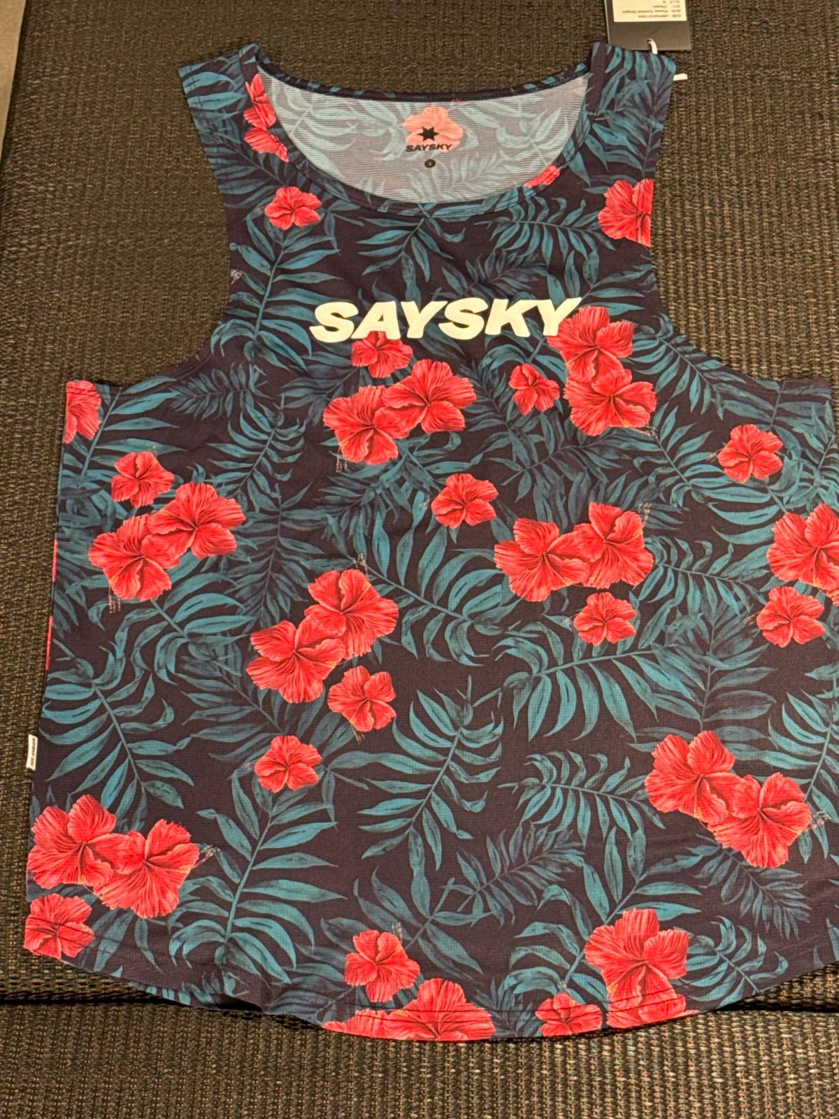 SAYSKY 定価¥7 480 Ssize Flower Combat Singlet