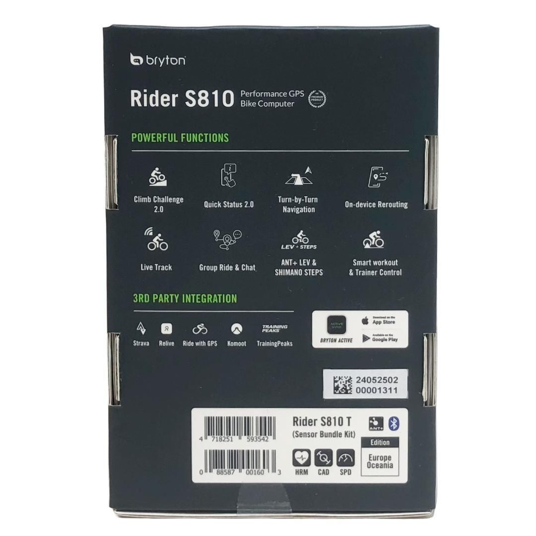 ブライトン Rider S810E GPSナビ サイクルコンピューター【新品】