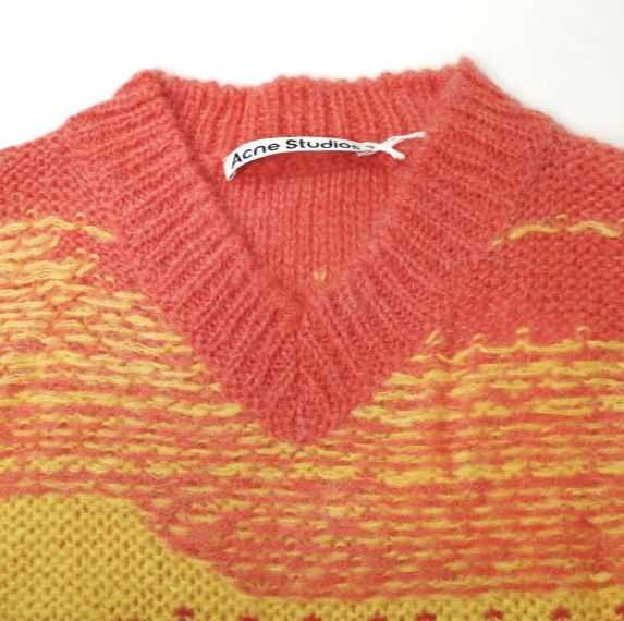 acne studios ベロアニット 新品 Acne Studios アクネストゥディオズ 22AW イタリア製