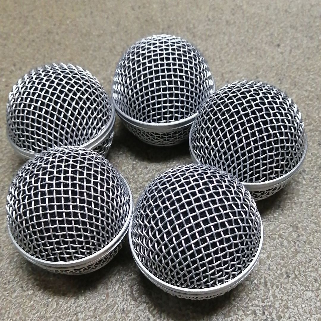 みくり SHURE SM58 交換用 マイクグリル5個セット - メルカリ