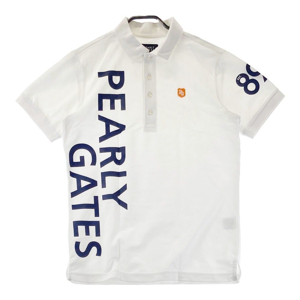 サイズ：4 PGG PEARLY GATES パーリーゲイツ  半袖ポロシャツ  ホワイト系 [240101424486] ゴルフウェア メンズ ストスト 1-240101217284-m-01-pl.jpg