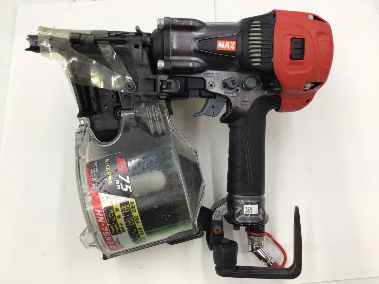 品 MAX|マックス 高圧コイルネイラ HN-75N3D-G クールグレー ITESNMSYE7Q0 エコツール半田店 M02