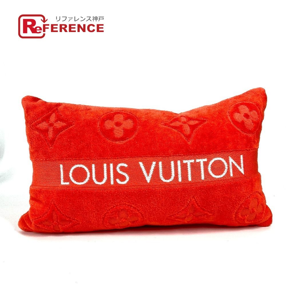 LOUIS VUITTON ルイヴィトン クッション プティ クッション LV バケーション M78477 コットン ポピー オレンジ