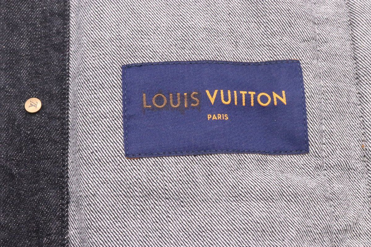 ルイヴィトン デニムジャケット カラコラム 22AW 52 XL【和さん様】 ルイヴィトン デニムジャケット カラコラム 22AW 52 XL【和さん