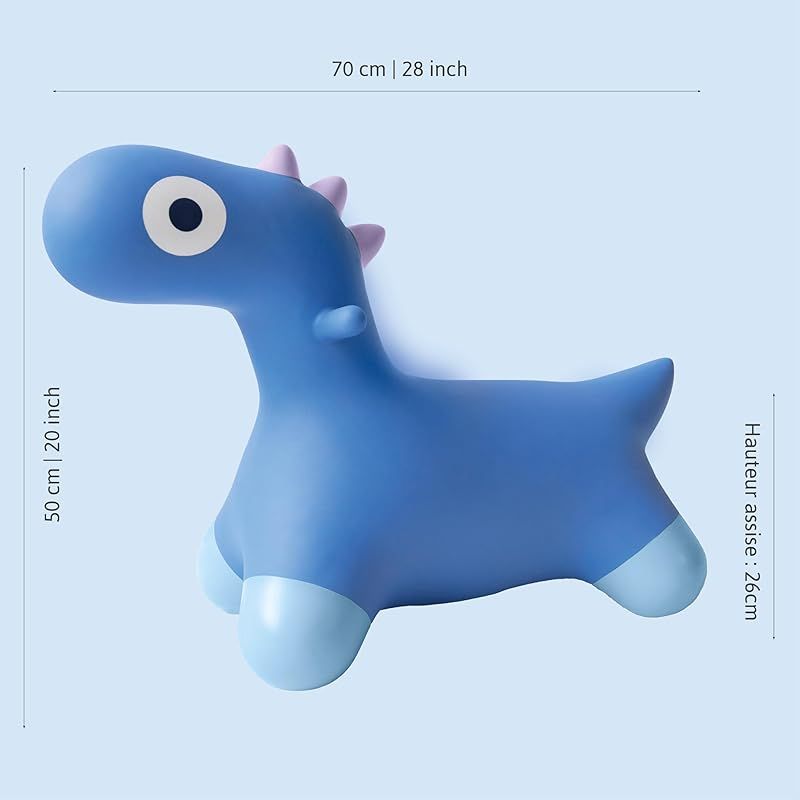 最低の価格! Quut キュート ホッピ ディノ コスミックブルー 恐竜 乗用玩具 室内遊具 バランスボール 玩具 ぬいぐるみ 女の子 男の子 2歳 3歳 4歳 園児 幼児 出産祝い ベビー 幼児 赤ちゃん 出産祝い 入園祝い 誕生日 プレゼント おもちゃ 知育玩 サルート