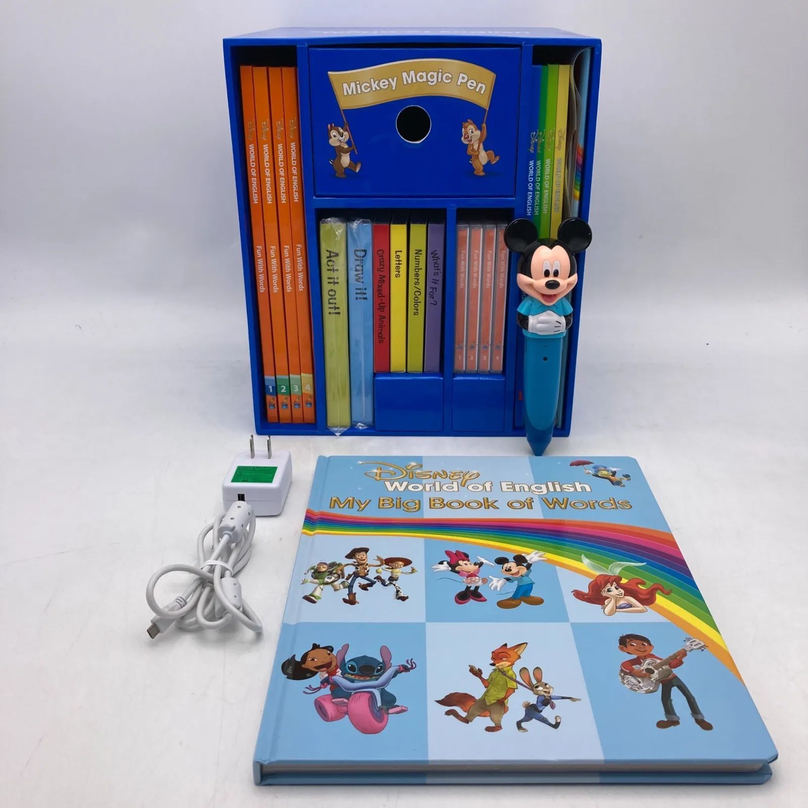 【極美品】ミッキーマジックペンセット　ディズニー英語システムDWE ミッキー・マジックペン・セット｜【公式】「ディズニー英語