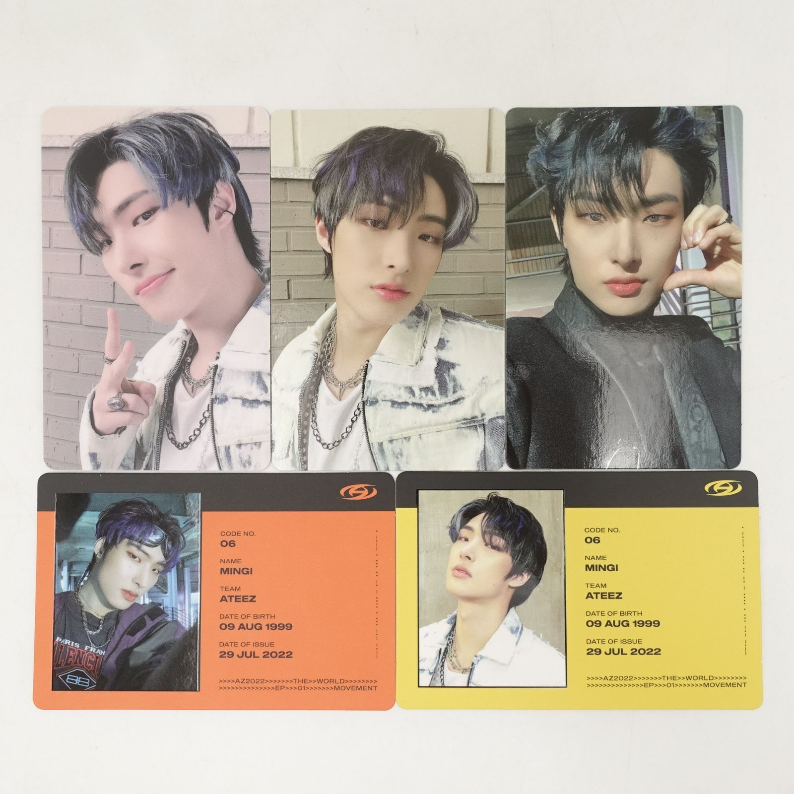 ATEEZ エイティーズ アチズ ミンギ MINGI 直筆サイン入りポラロイド - CD ATEEZ エイティーズ アチズ ミンギ MINGI 直筆サイン入りポラロイド - CD
