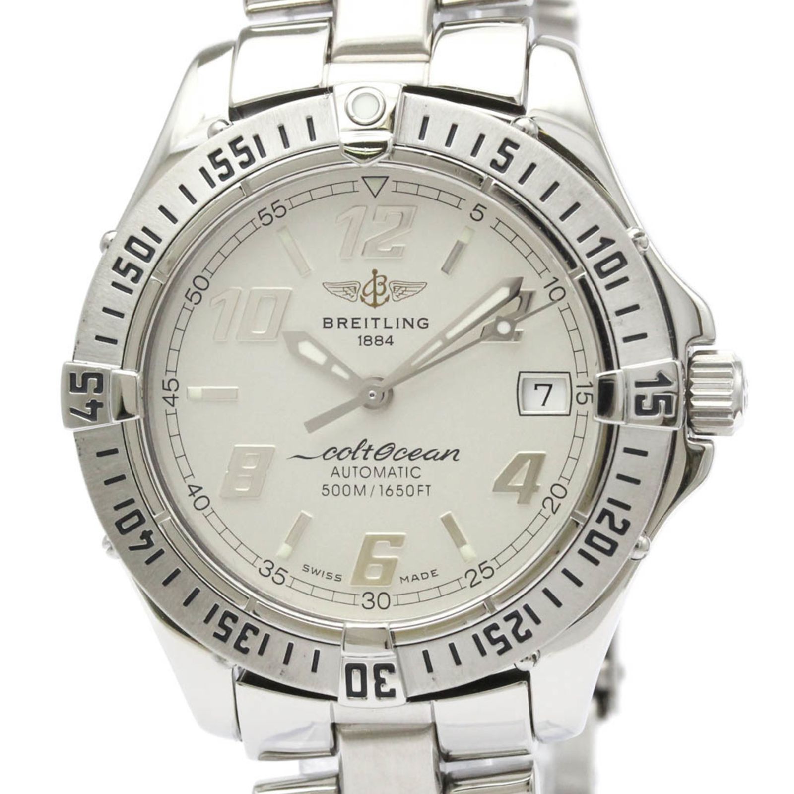 ブライトリング(BREITLING) クロスウィンド ビコロ K18 ゴールド