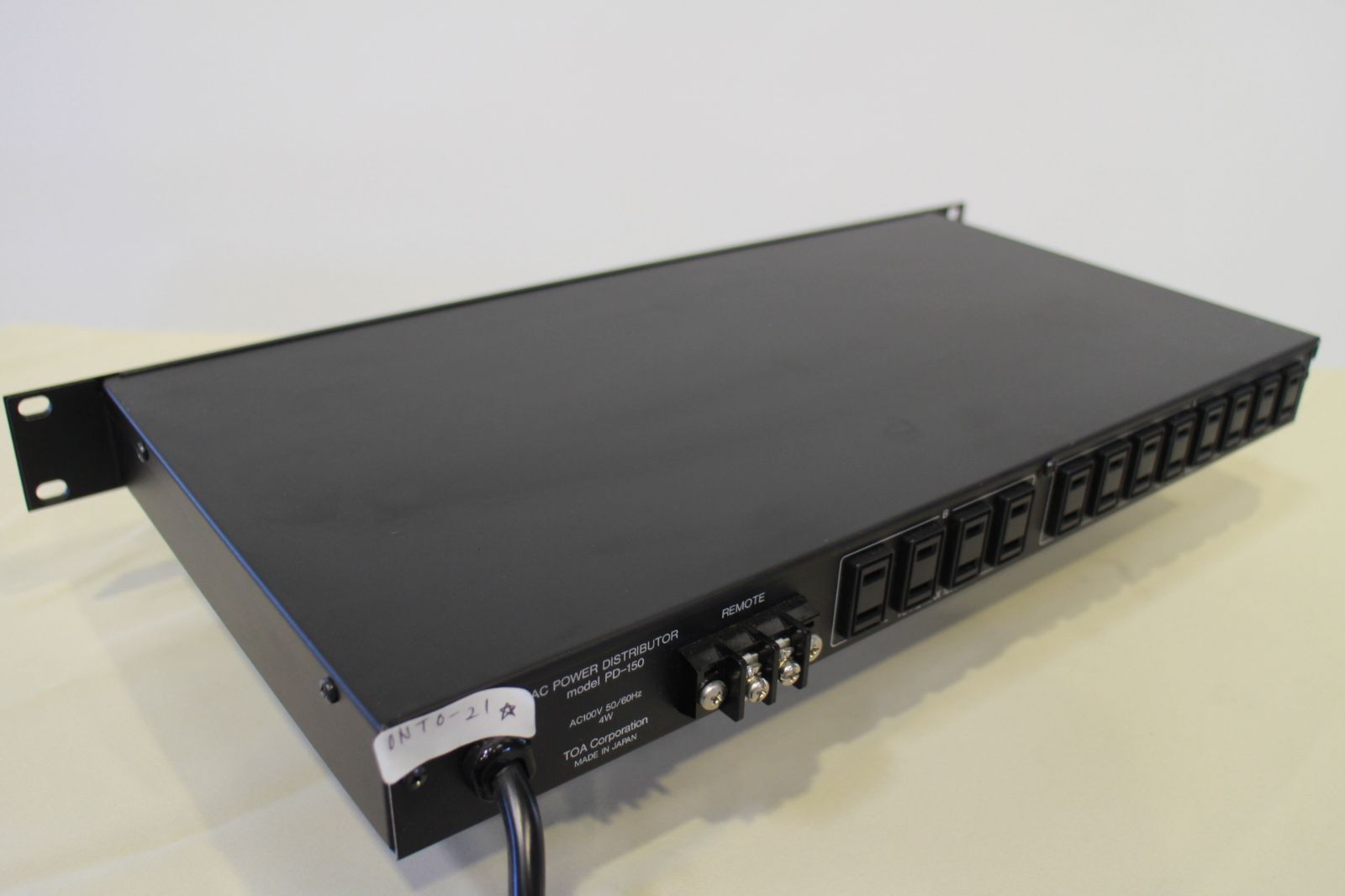その他 TOA PD-150 TOA ◎TOA PD-150・主電源パネル/パワーディストリビューター