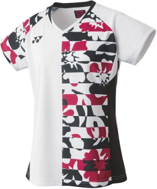 YONEX ヨネックス ウィメンズゲームシャツ W サイズ O 20702 11 | スポーツ用品 運動 スポーツ 衣類 バドミントン トップス Tシャツ 素材 ウィメンズ ホワイト 着心地 快適 球技 YONEX 使いやすい 定