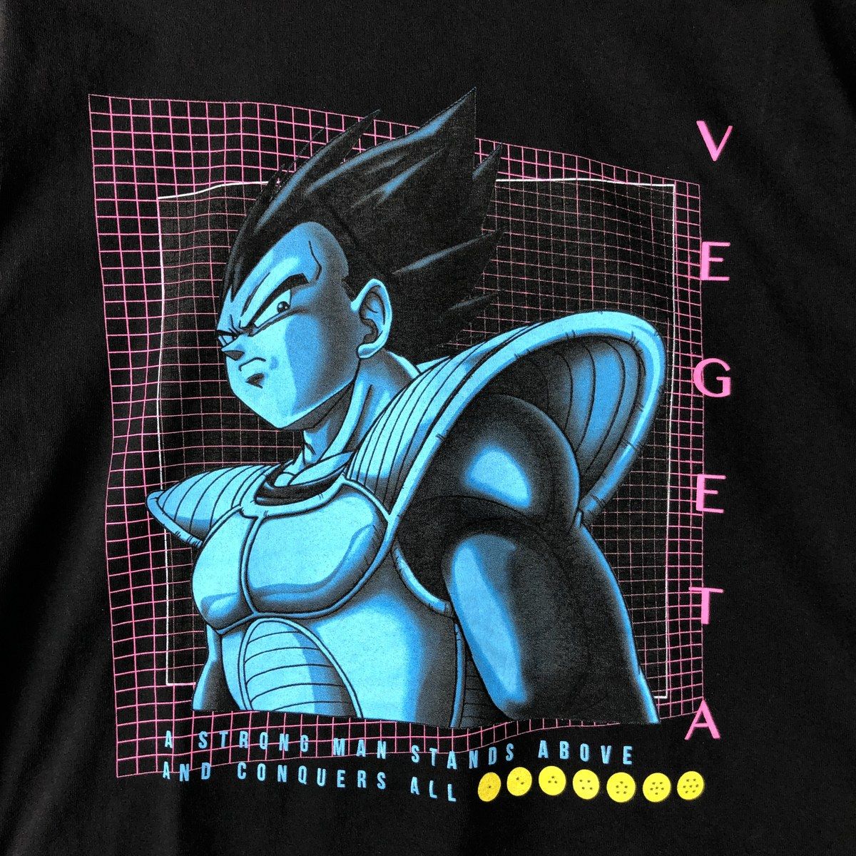 古着 DRAGONBALL Z ドラゴンボールZ ベジータ アニメ キャラクタープリントロングTシャツ ロンT メンズL相当/eaa591313
