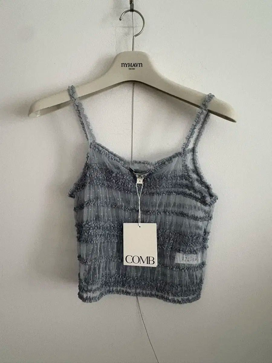 COMB コーム シャーリング クロップドトップス スカート セット