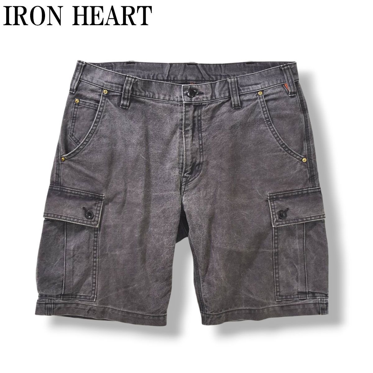 人気】 アイアンハート IRON HEART ヘビーサージ カーゴショートパンツ