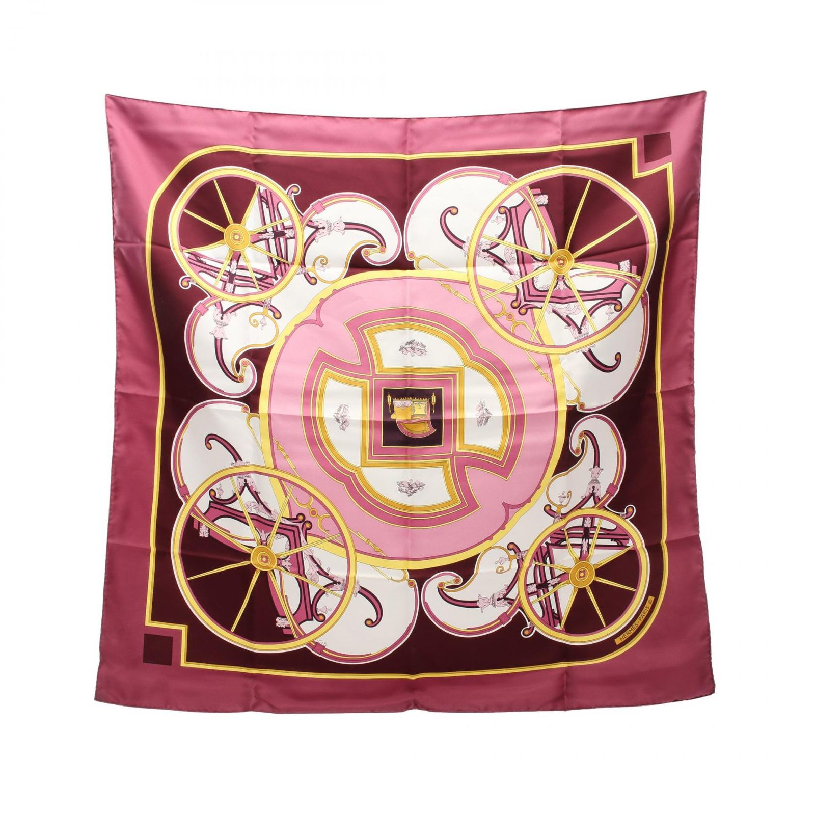 極美品　グリポネ　シャネル　スカーフ　宝飾柄　ヴィンテージ　シルク　ベージュ 極美品 グリポネ シャネル スカーフ 宝飾柄 ヴィンテージ シルク