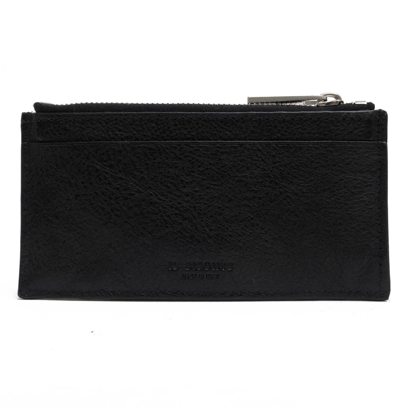 イルビゾンテ IL BISONTE 財布 ウォレット メンズ 男性 男性用 レザー 革 本革 ブラック 黒 SVW001 POX001 フラグメントケース 小銭入れあり
