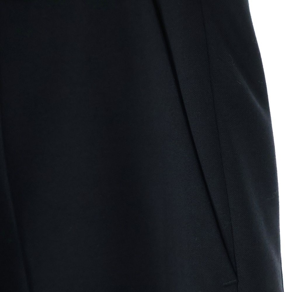  Sacai サカイ ウール混 サイドライン フ スラックス パンツ ブラック 23-06624 チノパン パンツ