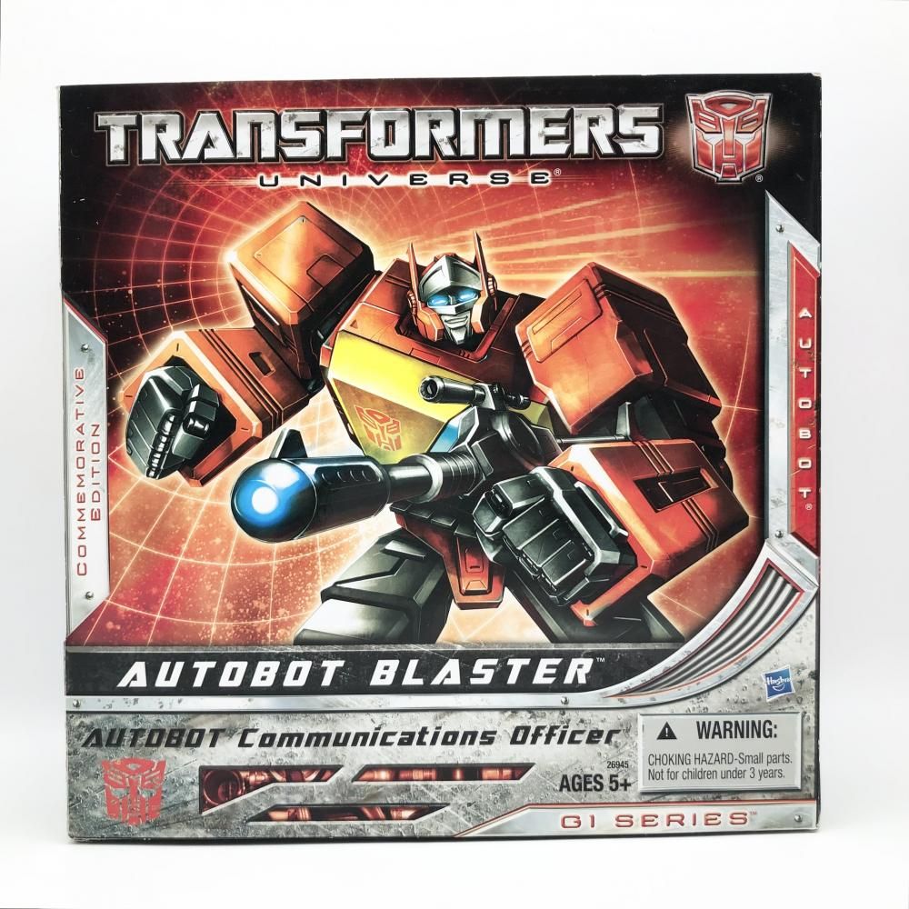 トランスフォーマー ユニバース クラシックシリーズ オートボットブラスター ボイジャークラスフィギュア TRANSFORMERS UNIVERSE Voyager Class: 6g7v4d0 ルシャッコ 中古] トランスフォーマー ユニバース クラシック