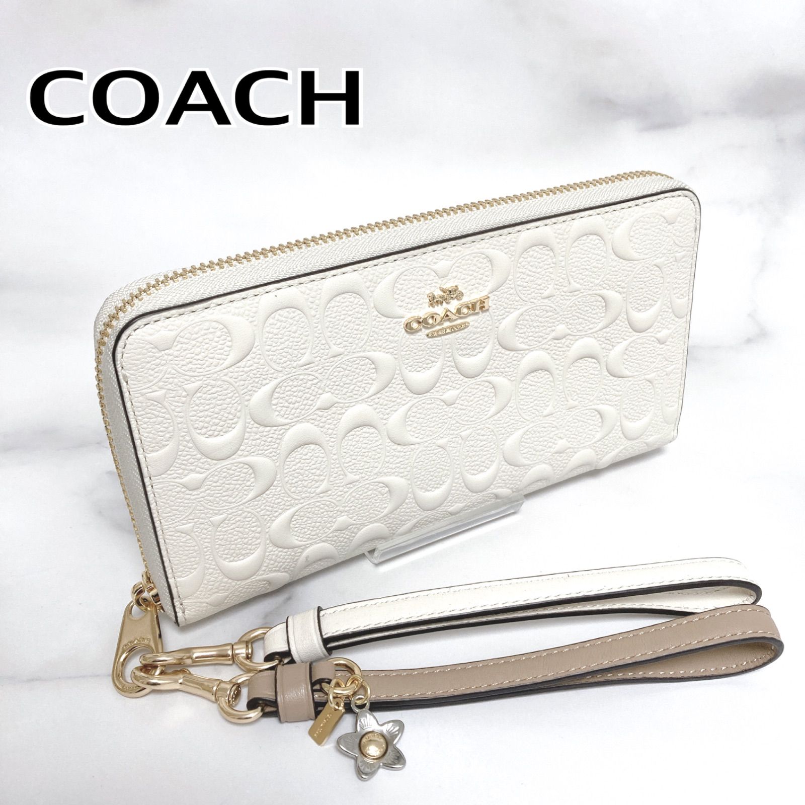 コーチ C7220 COACH 小物 財布 長財布 レディース アウトレット レザー