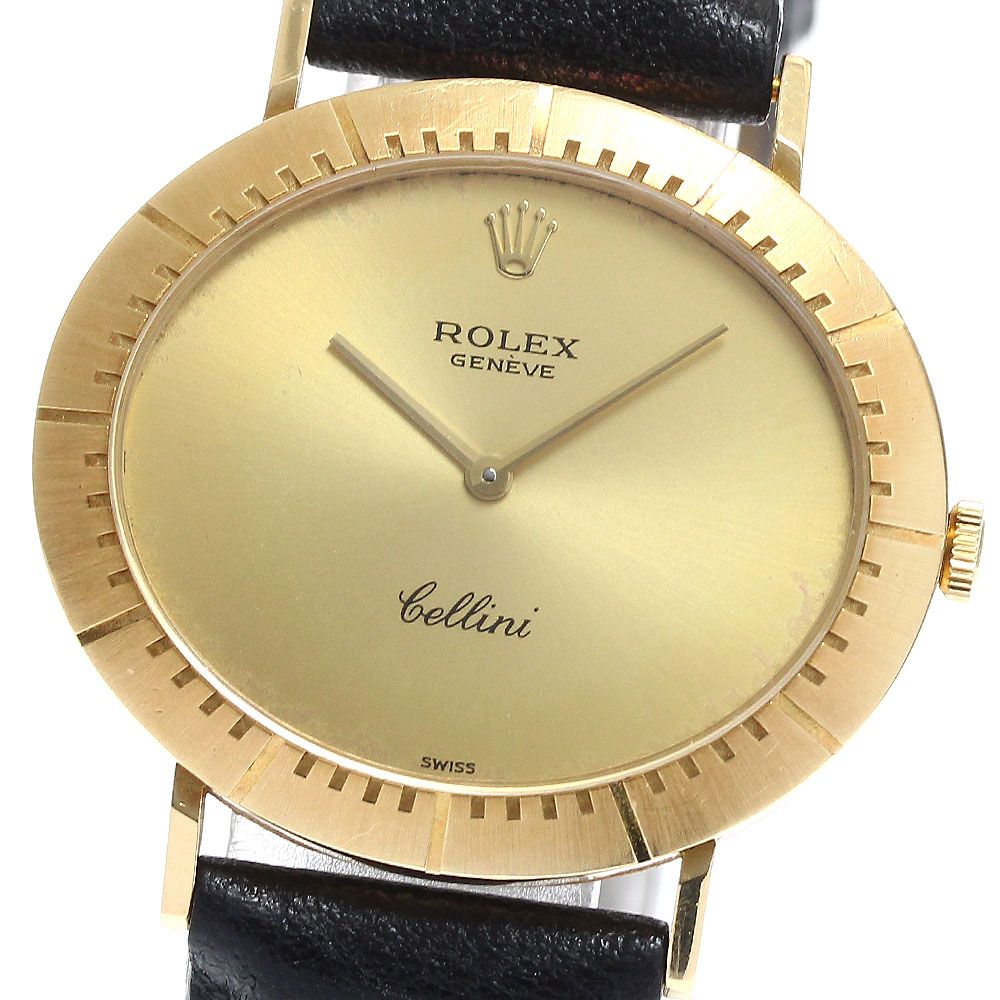 ロレックス ROLEX 4083 チェリーニ K18YG Cal.1600 手巻き メンズ_890565