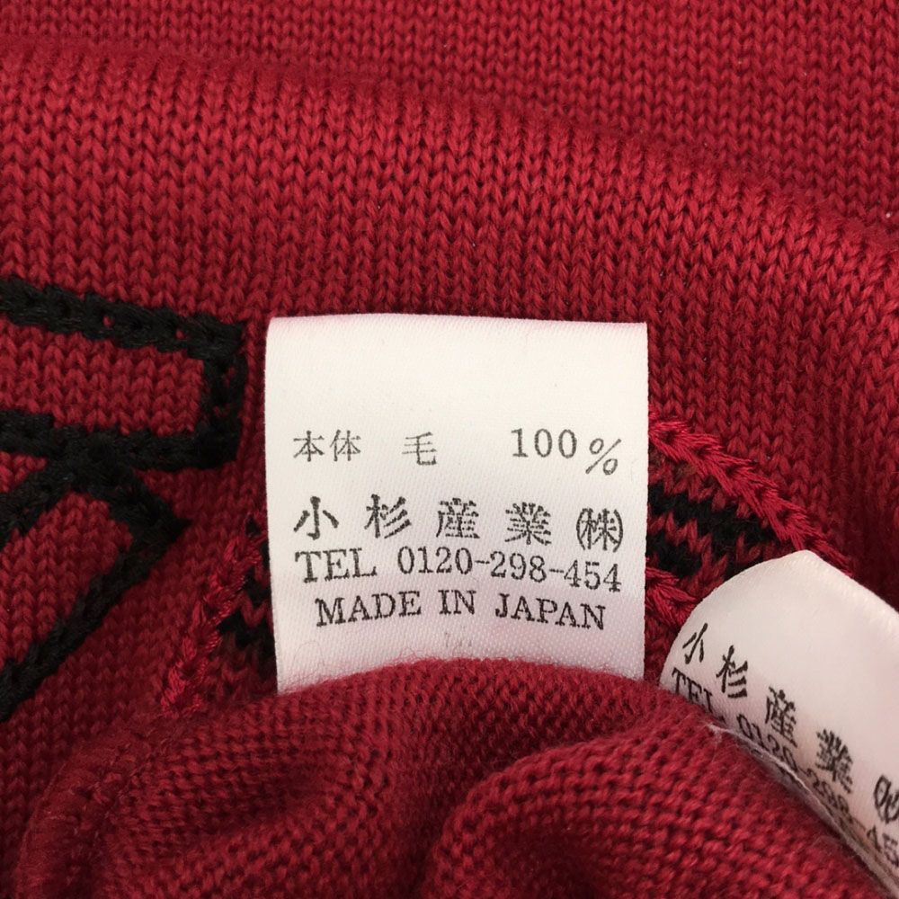 ケンゾーゴルフ 日本製 ゴルフ 長袖 セーター 1 レッド系 KENZO