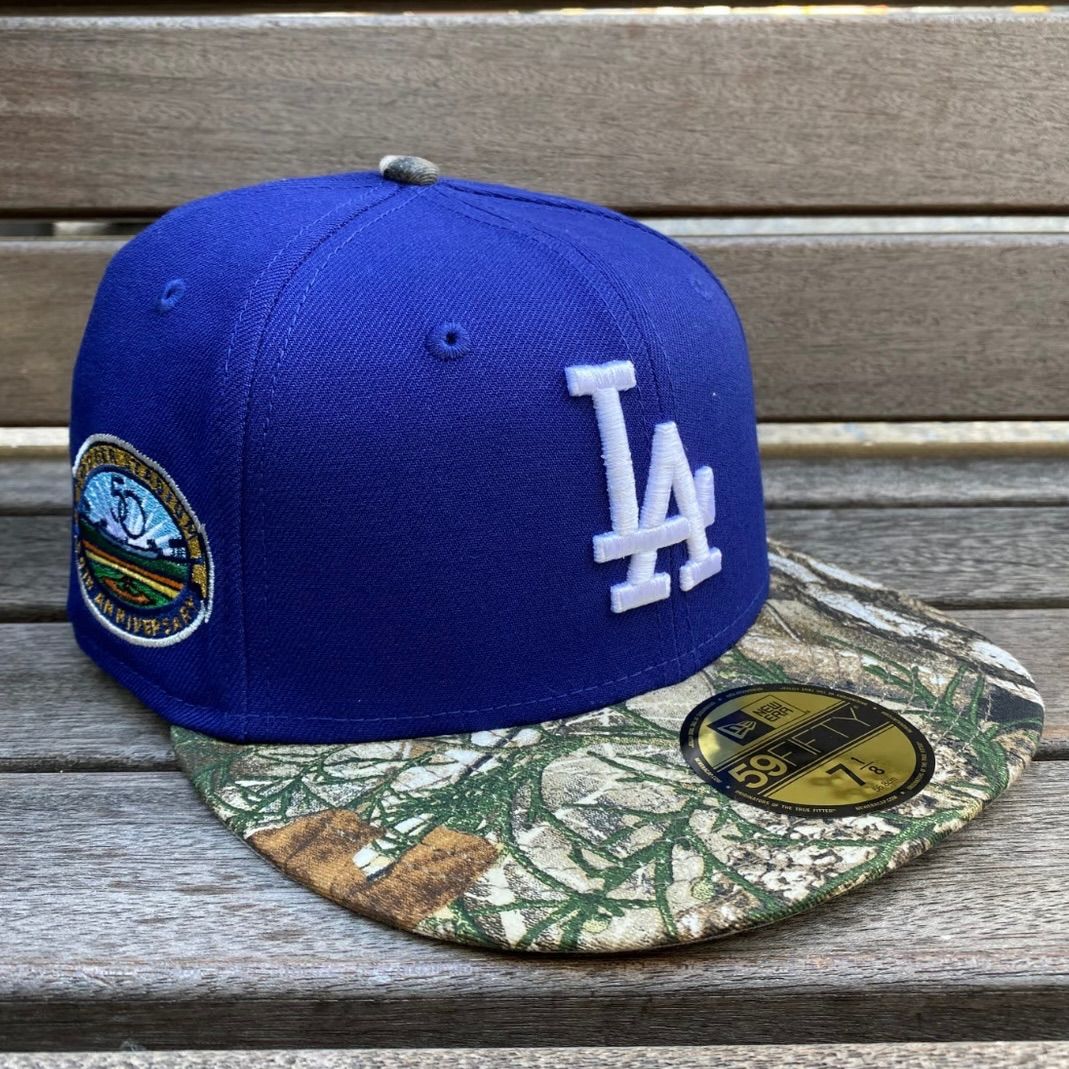 USA NEWERA ロサンゼルス ドジャース LA Dodgers 50th 記念モデル 59FIFTY 15-28