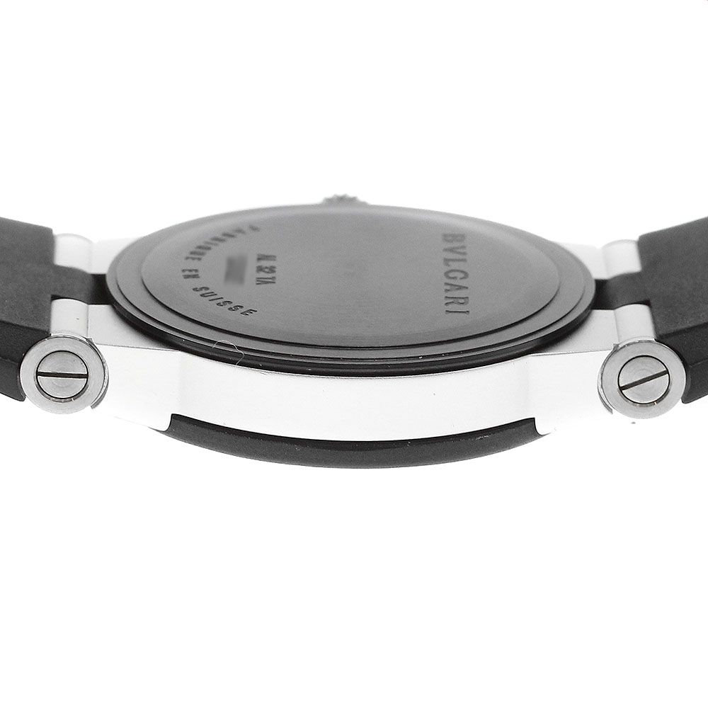 ブルガリアルミニウム AL32TA ボーイズサイズ 電池交換済み ケース付正規品 ブルガリ時計 BVLGARI アルミニウム AL32TA - メルカリ