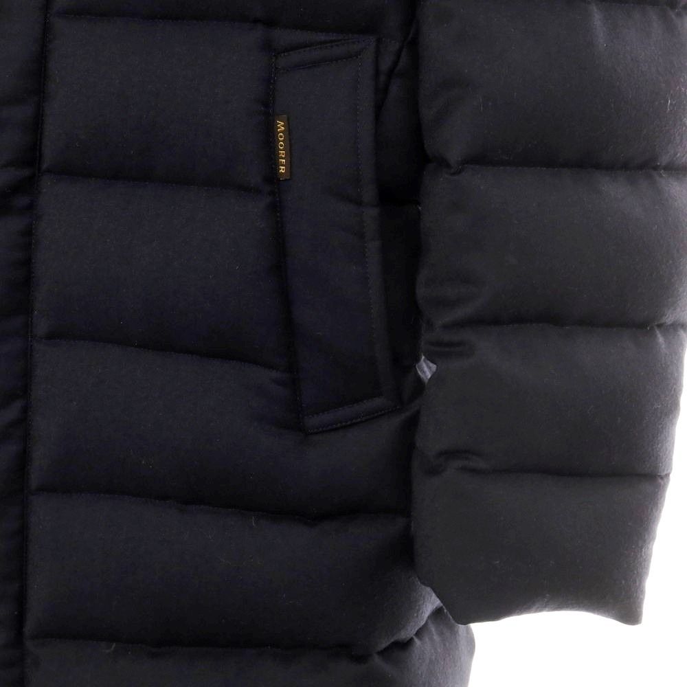 中古】ムーレー MOORER ALFIERI ウールカシミヤ ファーダウンコート