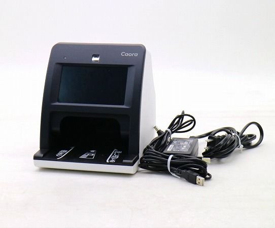 富士通 Caora 顔認証付きカードリーダー 通電確認及びタッチパネルの動作確認済み 中古