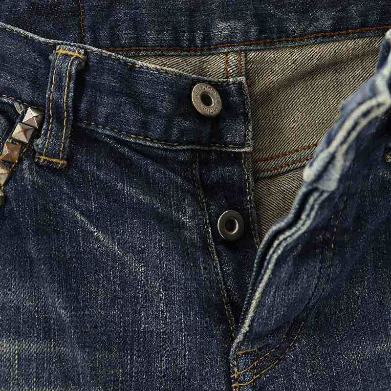 ヒステリックス Hysterics USED加工 スタッズ ブーツカット