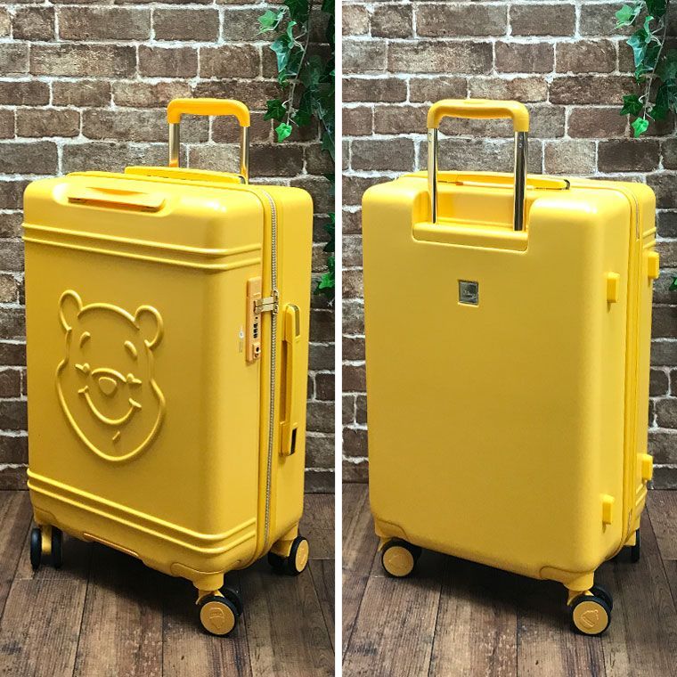 新品】キャリーバッグ Mサイズ 50L くまのプーさん 3,4日泊用
