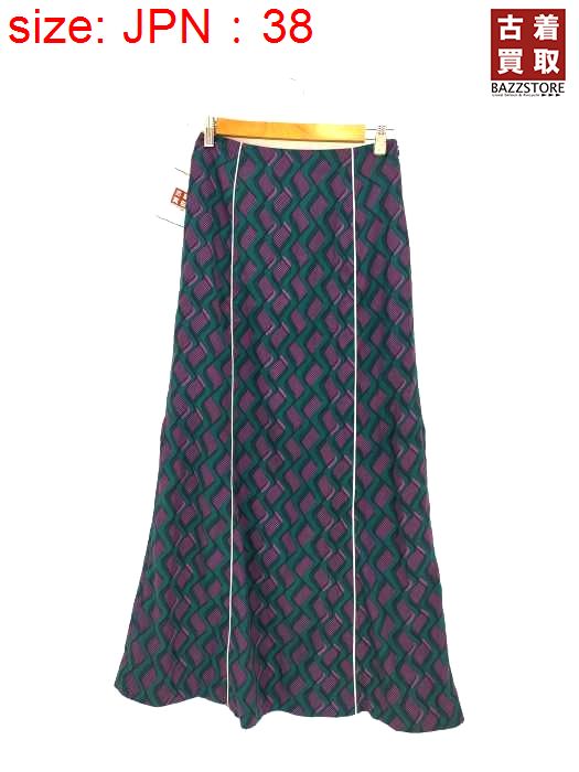 TODAYFUL トゥデイフル Geometric Piping Skirt