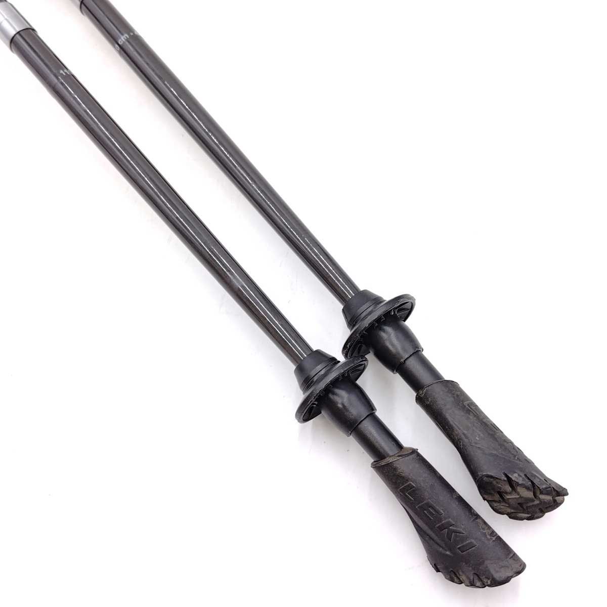LEKI - レキ NWマイクロマジック 110 ノルディックウオーキング トレッキングポール ブラック 1300271 LEKI ステッキ 登山 レキ NWマイクロマジック 110 ノルディックウオーキング