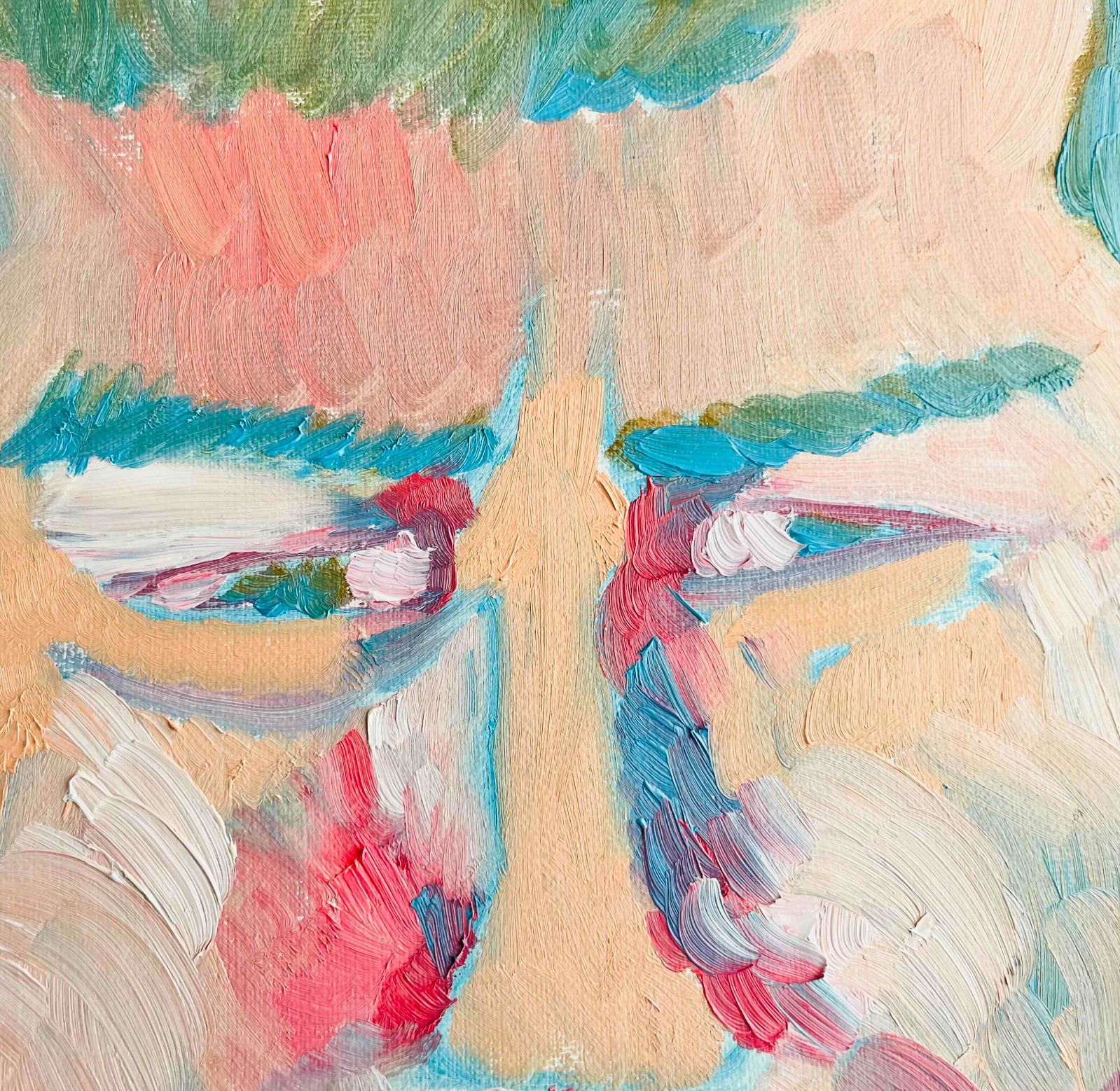 32×41㎝「勘当息子 20252」油彩画・原画・F6 愛し