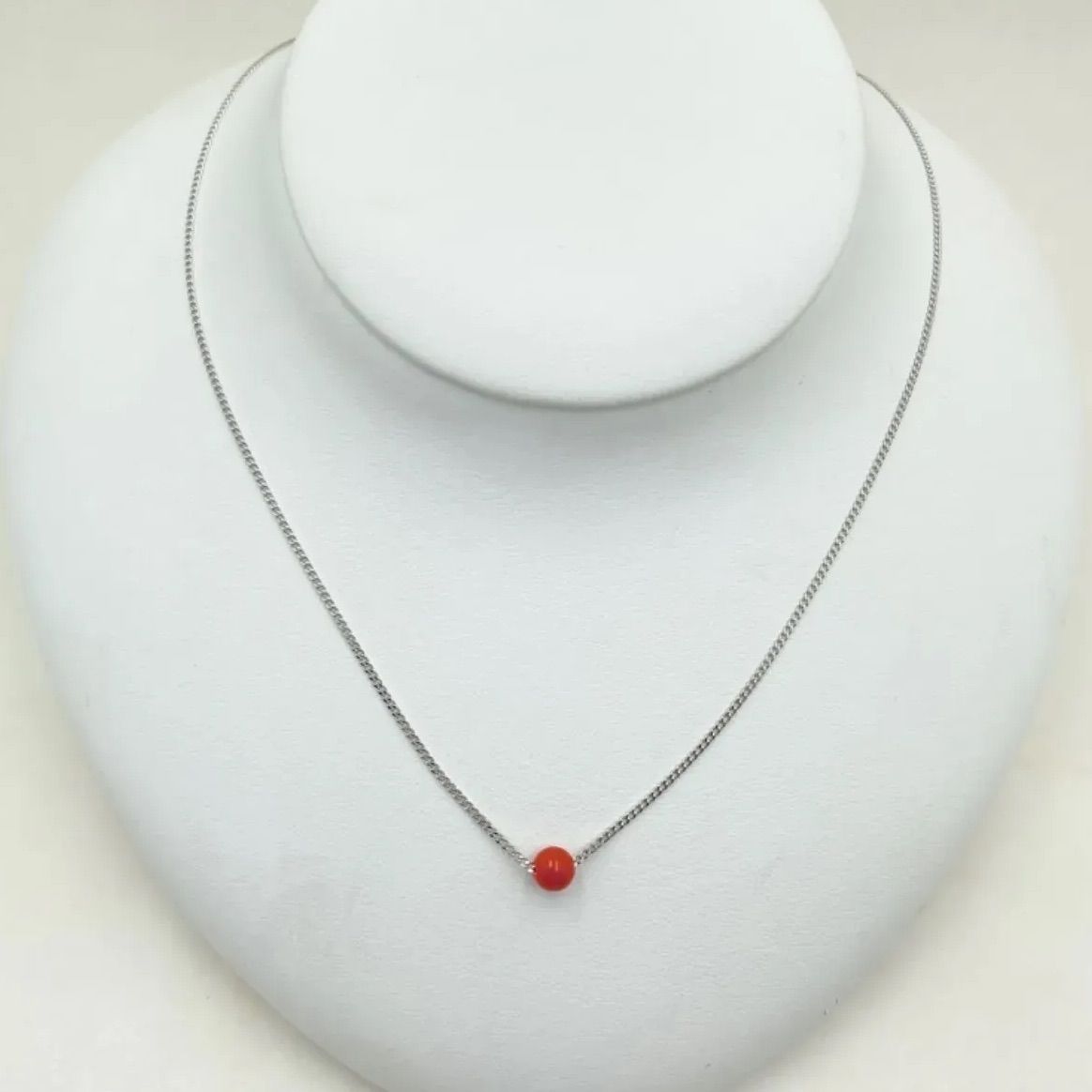 血赤珊瑚 ペンダント ネックレス 枝 無染色 【公式通販】