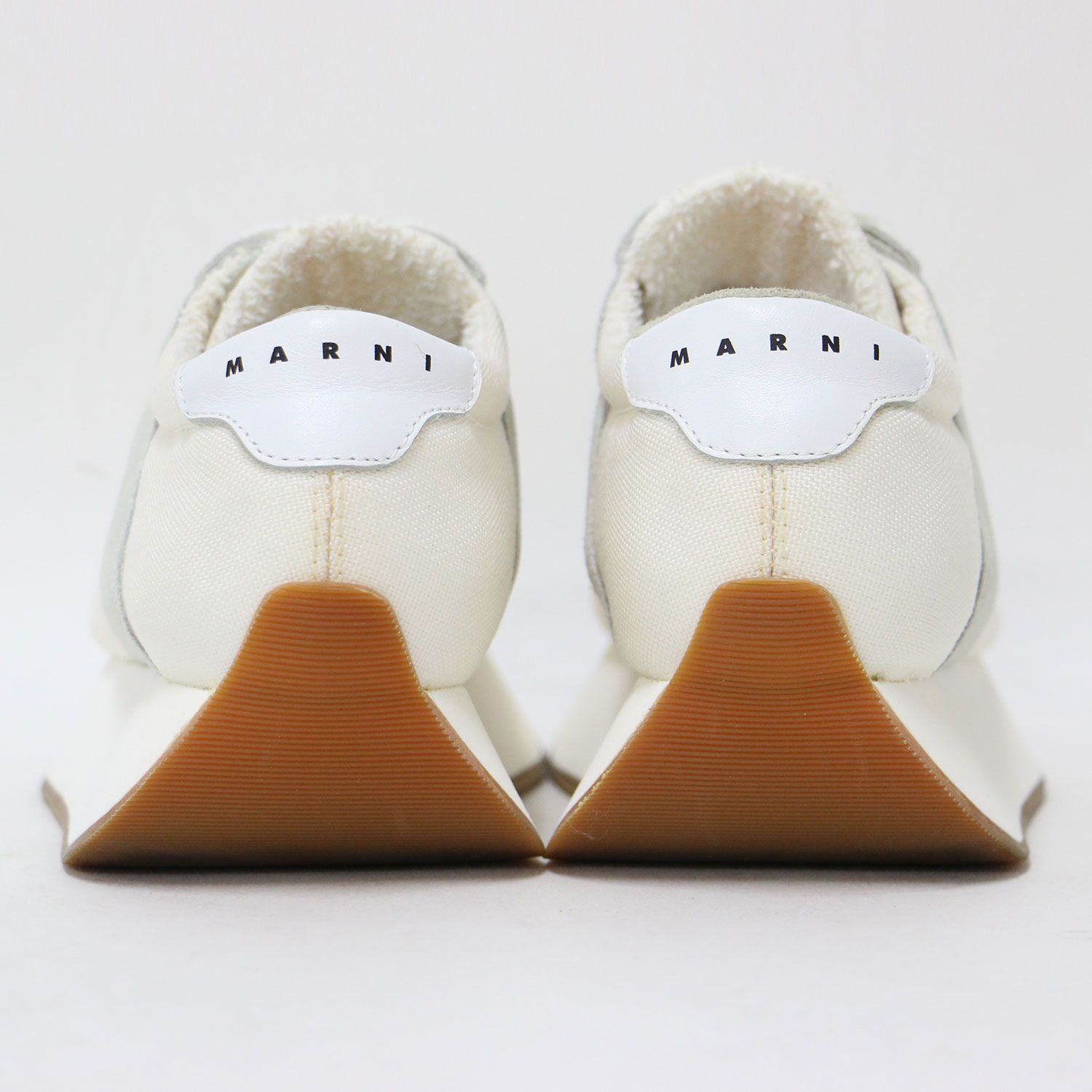 MARNI マルニ スニーカー ホワイト グレー 白 サイズ:37 24.0cm