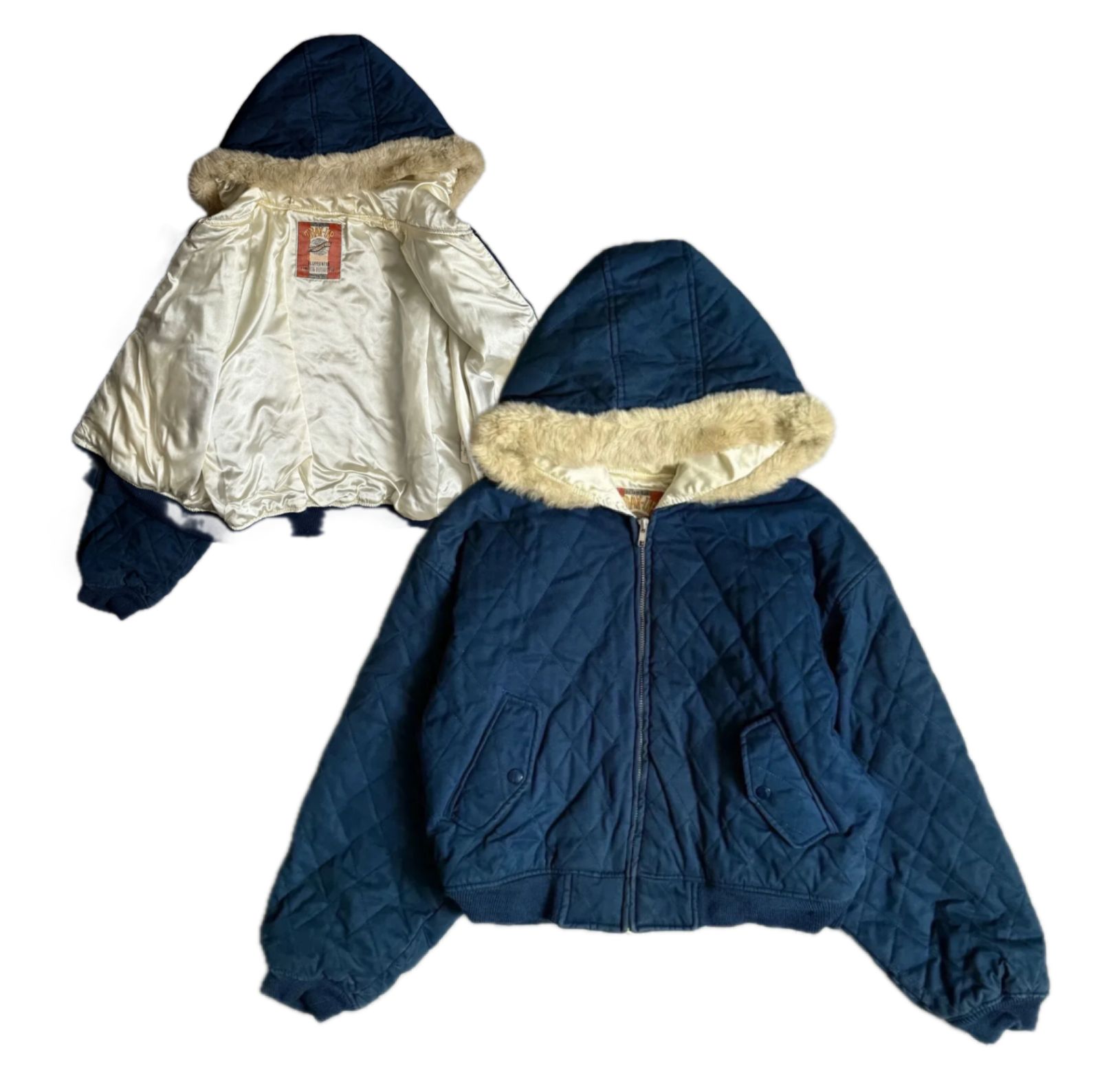 タグ付き新品／限定セール中】Ameri vintage ミックスファーブルゾン