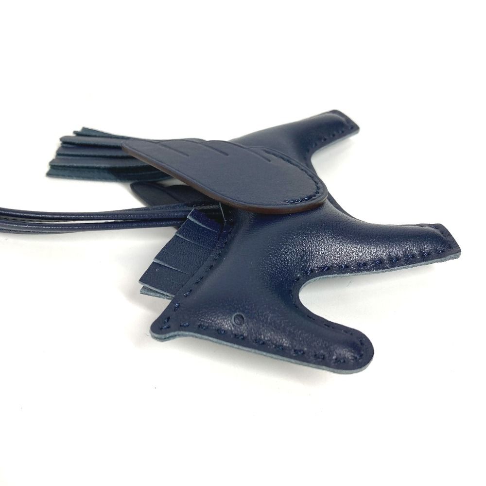 HERMES エルメス チャーム ペガサスPM ペガサス PM アニョーミロ ネイビー NICORILABO_COM