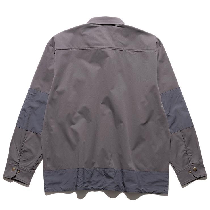 THE ROARK REVIVAL ロアークリバイバル ATLAS SHIRTS 長袖シャツ UVカット 通気性 速乾 耐摩耗 耐久性 RLWJ1152-GRY 日本代理店正規品
