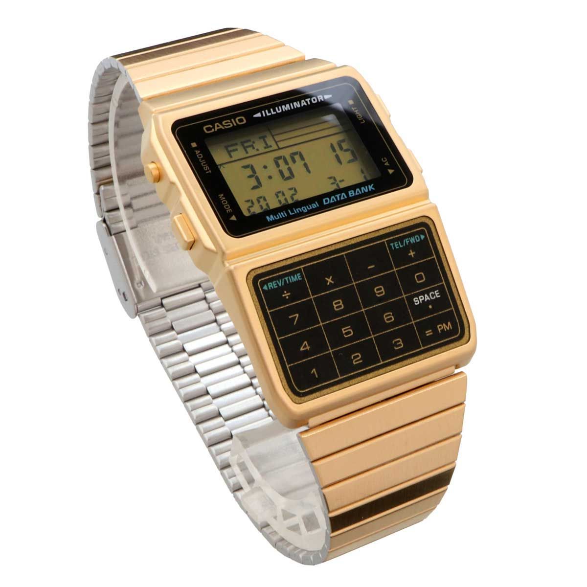 カシオ CASIO チープカシオ データバンク 腕時計 DBC-611G-1 - メルカリ