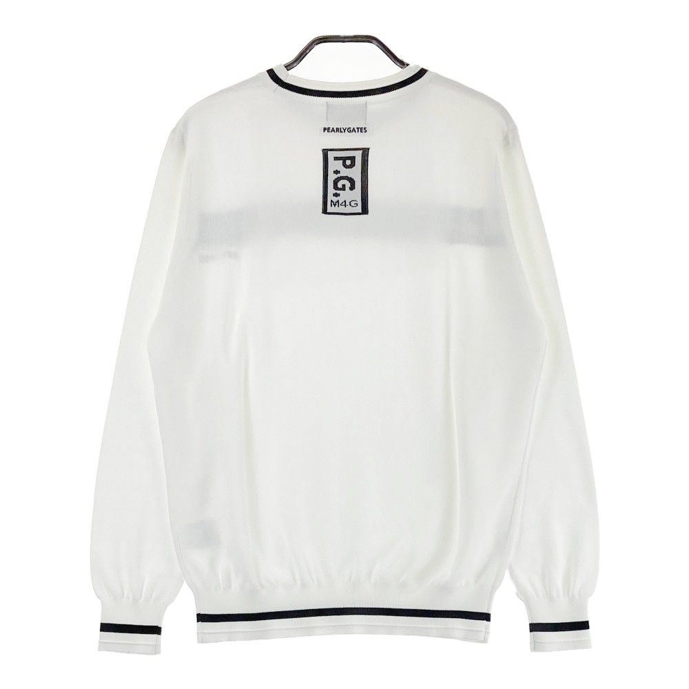 PEARLY GATES セーター サイズ4 ホワイト 【公式通販】