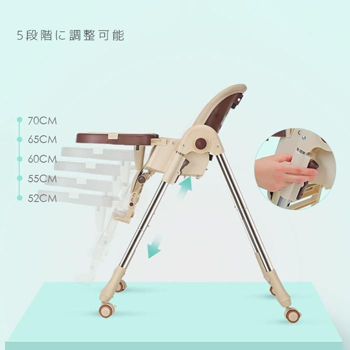 テーブル付き キャスター付き