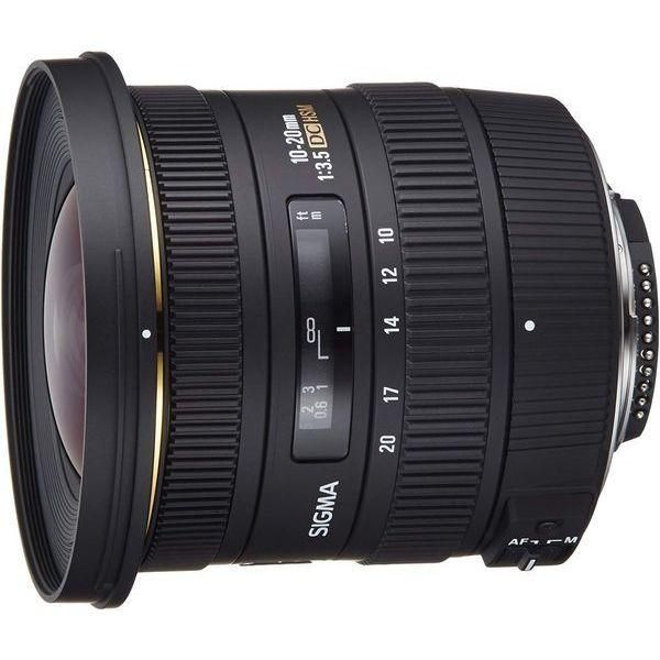 中古 SIGMA10-20ｍｍ F3.5EX DC HSM　ニコンＦマウント 中古 美品 SIGMA 10-20mm F3.5 EX DC HSM (ニコンF用) 中古 SIGMA10-