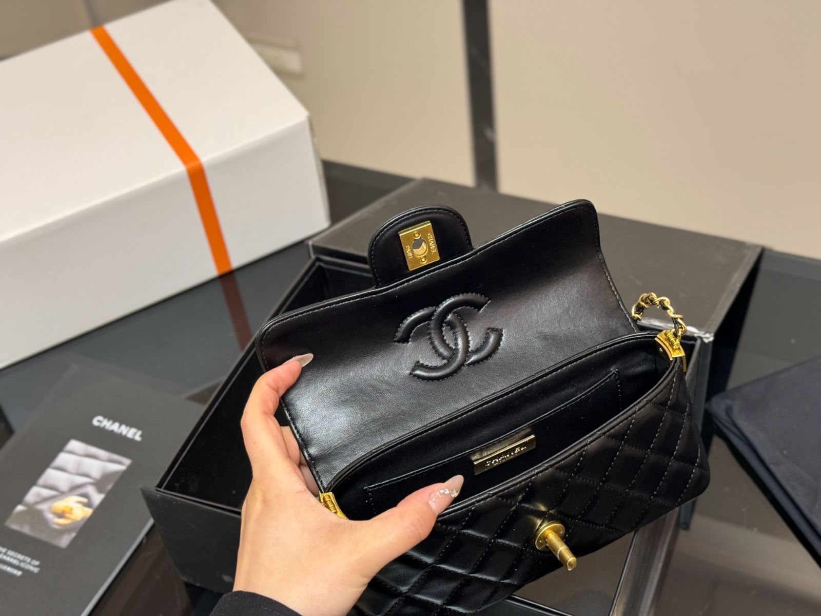 今日特価】Chanel 25P Horizontal Kelly Bag シャネル 25P 横型