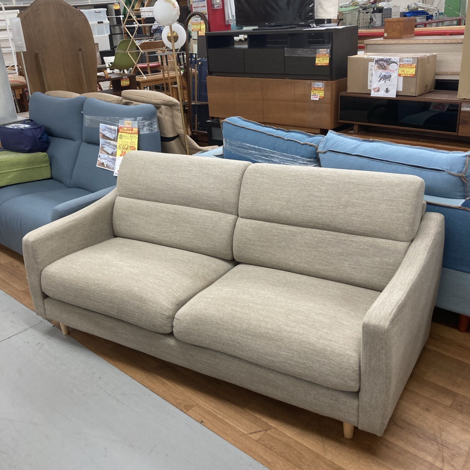 ニトリ　2人用ソファ（直接取引希望） ニトリ ソファ 2人掛け【直接取引限定 ☆名古屋市☆】