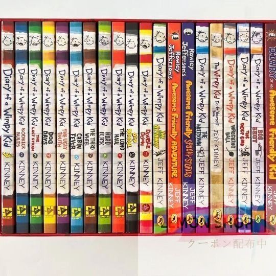 Diary of a Wimpy Kid グレッグのダメ日記 英語勉強 24册 洋書