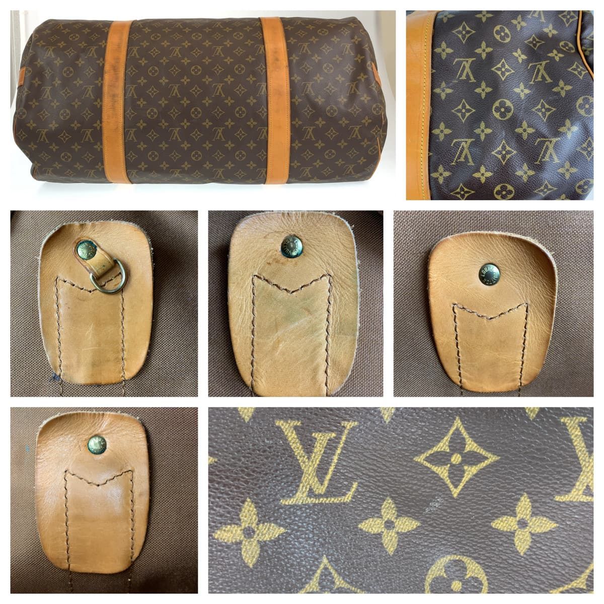 【LOUIS VUITTON】ボストンバッグ　サック ポロション　モノグラム ルイヴィトン/ボストンバッグ/サック・ポロション/モノグラム