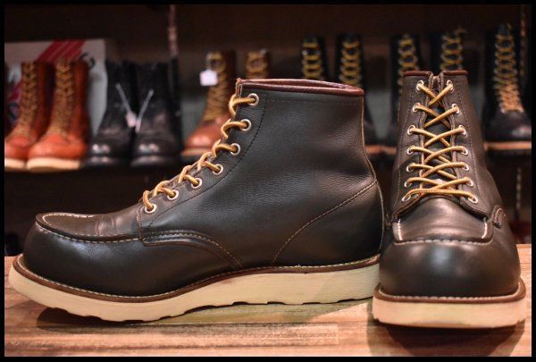 USA製 犬タグ レッドウイング セッターブーツ 緑 US8E 26㎝ 新品未使用