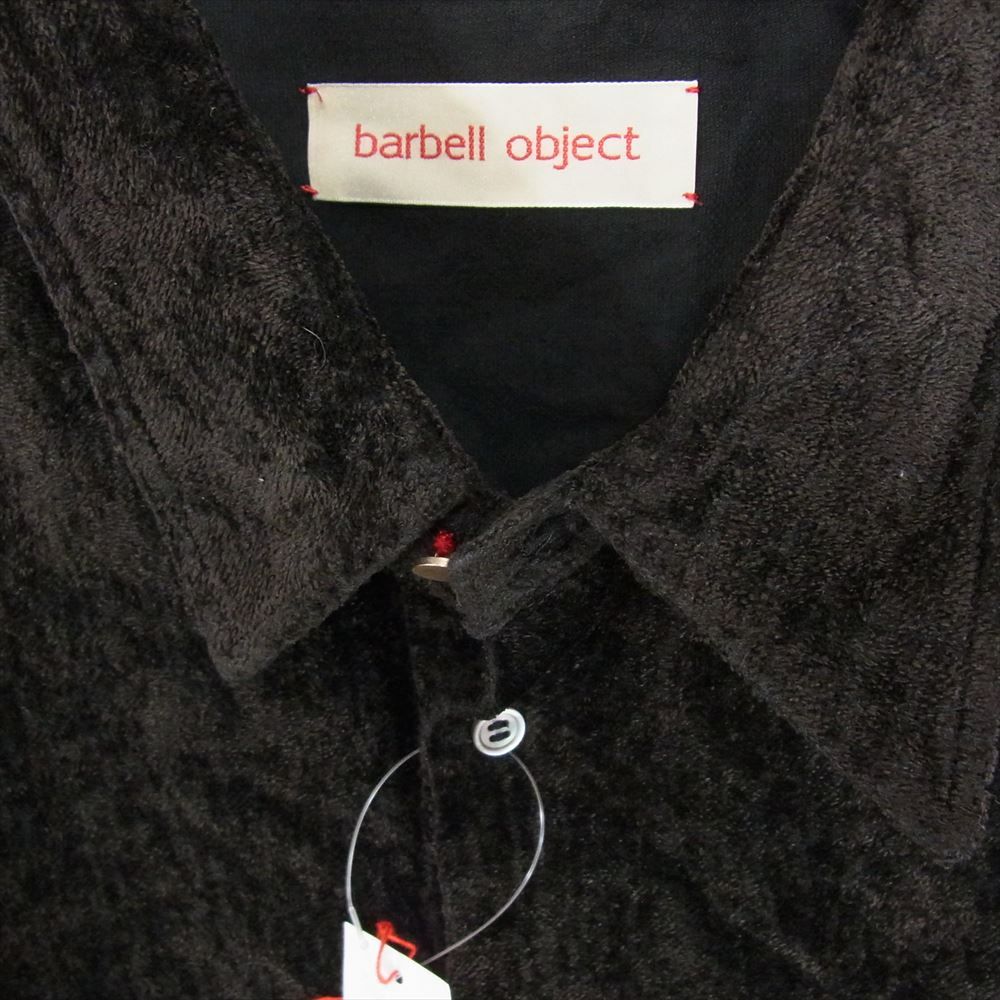 バーベルオブジェクト barbell object 24SS bo-24s-s02 velveteen po 