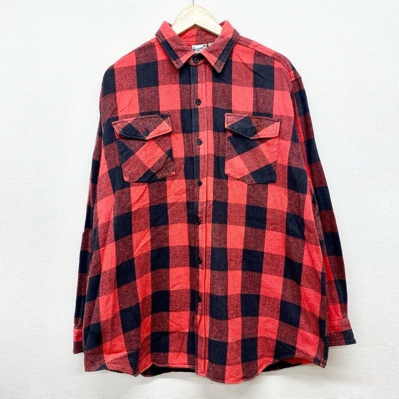 DEER CREEK 長袖ネルシャツ DEADSTOCK 40s