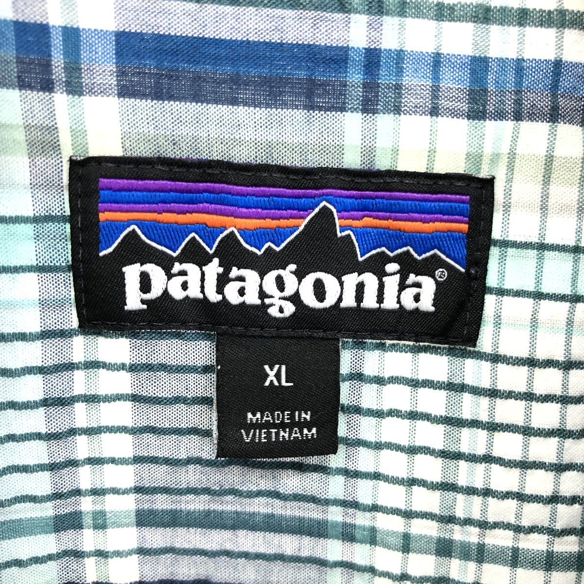 古着 パタゴニア Patagonia 53004SP19 チェック柄 半袖